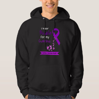 I Wear Purple For My Grandma Epilepsy Awareness Mo Hoodie