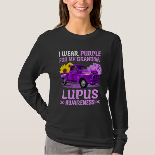 I Wear Purple For My Grandma Lupus Awareness T-Shirt
