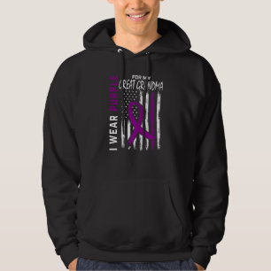 I Wear Purple For My Great Grandma Epilepsy Awaren Hoodie