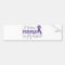 I Wear Purple For My Husband (Purple Ribbon)