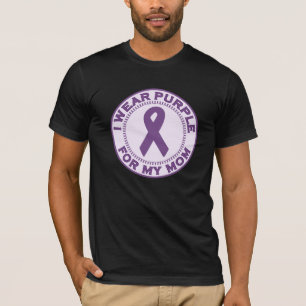 I Wear Purple For My Mom T-Shirt