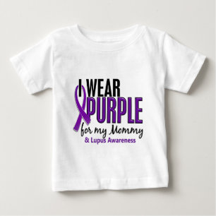I Wear Purple For My Mommy 10 Lupus Baby T-Shirt