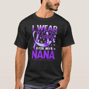 I Wear Purple For My Nana Crohn's And Disease Awar T-Shirt
