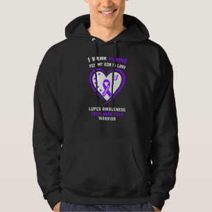 I Wear Purple For My Son In Law Lupus Awareness Hoodie