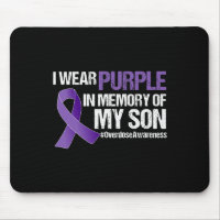 I Wear Purple For My Son Overdose Awareness 1