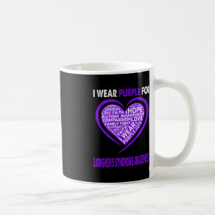 I Wear Purple For Sickle Cell Anemia Awareness Fai Coffee Mug