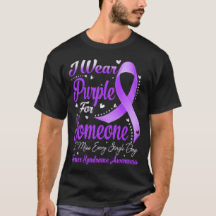 I Wear Purple For TURNER SYNDROME Awareness T-Shirt