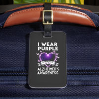 I Wear Purple in Memory for My Dad Alzheimer