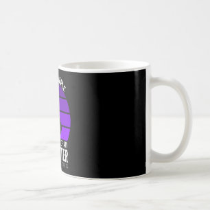 I Wear Purple Overdose Awareness Purple Ribbon Dau Coffee Mug
