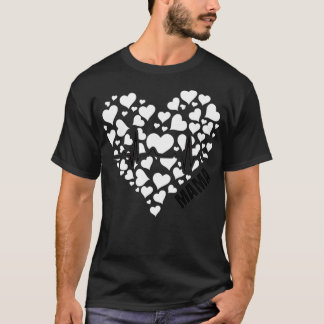 I Wear Red For My Mom Go Red Heart Disease Awarene T-Shirt