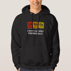 I Wear This Garage Periodically Diesel Mechanic Hoodie