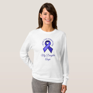I Wear this ME CFS Ribbon for Personalized Shirt
