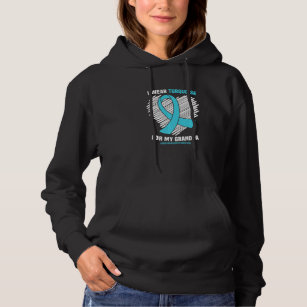 I Wear Turquoise For My Grandpa Addiction Recovery Hoodie