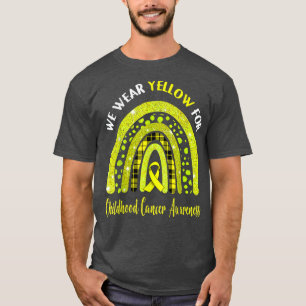 I Wear Yellow For Childhood Cancer Awareness Cute T-Shirt