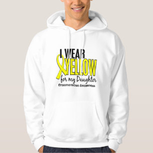 I Wear Yellow For My Daughter 10 Endometriosis Hoodie