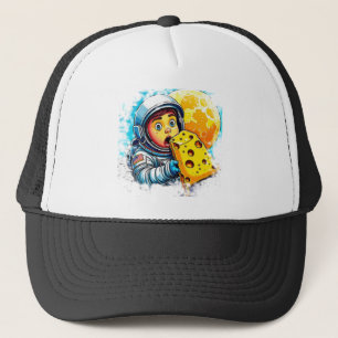 “I went to the moon yesterday after dreaming of Trucker Hat
