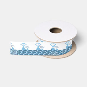 I whaley love you satin ribbon
