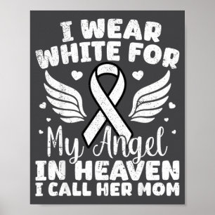 I White Angel Heaven Lung Cancer Poster