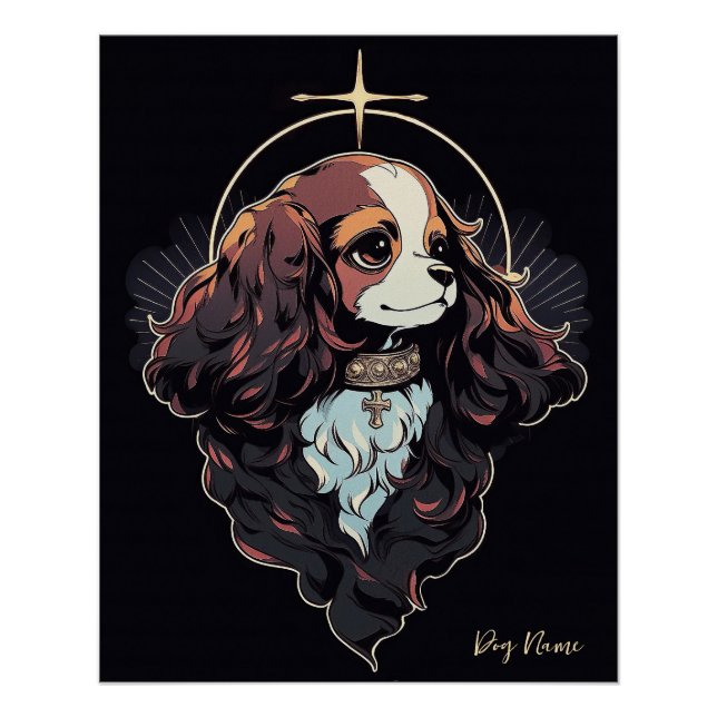 I Will Always Love Cavalier King Charles Spaniel Poster (Front)