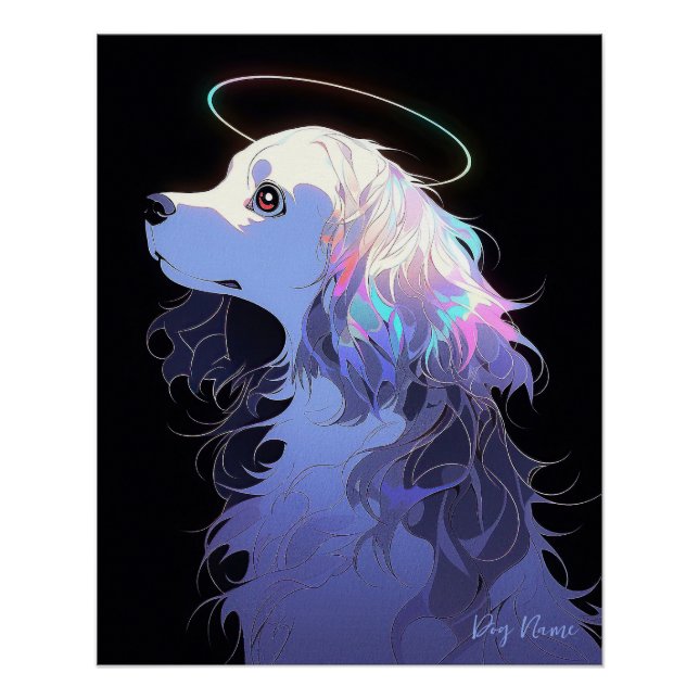 I Will Always Love Cocker Spaniel Dog 001 - Christ Poster (Front)
