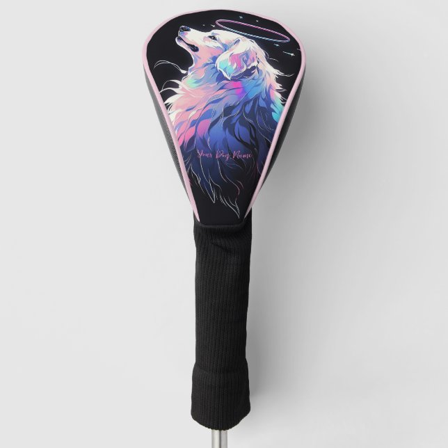 I Will Always Love Great Pyrenees Dog 001 Golf Head Cover (Front)