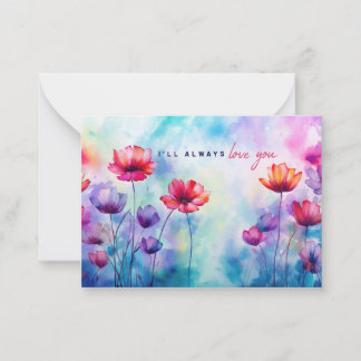 i will always love you postcard
