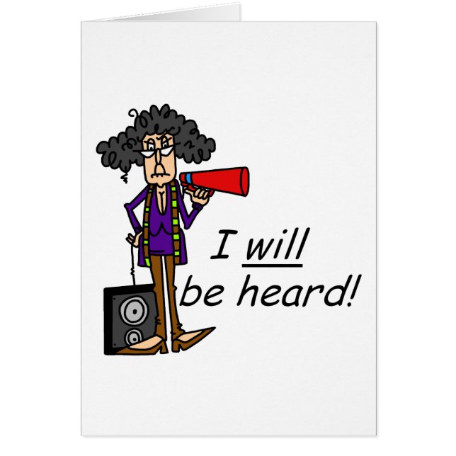 I WILL Be Heard (Front)