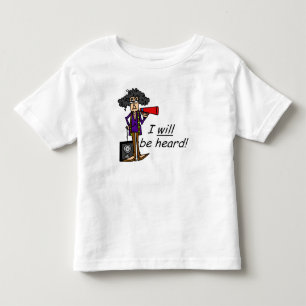 I WILL Be Heard Toddler T-shirt