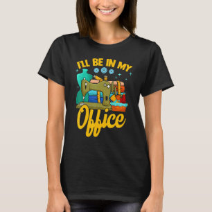 I Will Be In My Office Women Crusher Graphic 4 T-Shirt