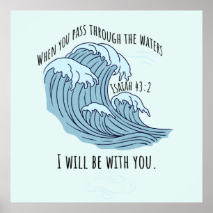I Will Be With You Christian  Poster