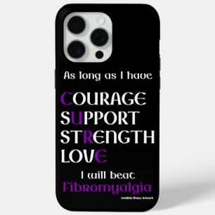 I Will Beat...Fibro iPhone 15 Pro Max Case