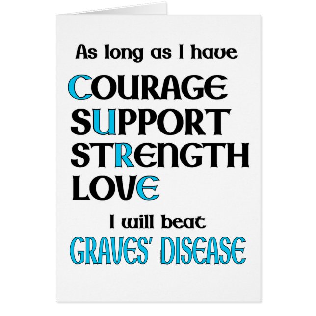 I will beat Graves' (Front)