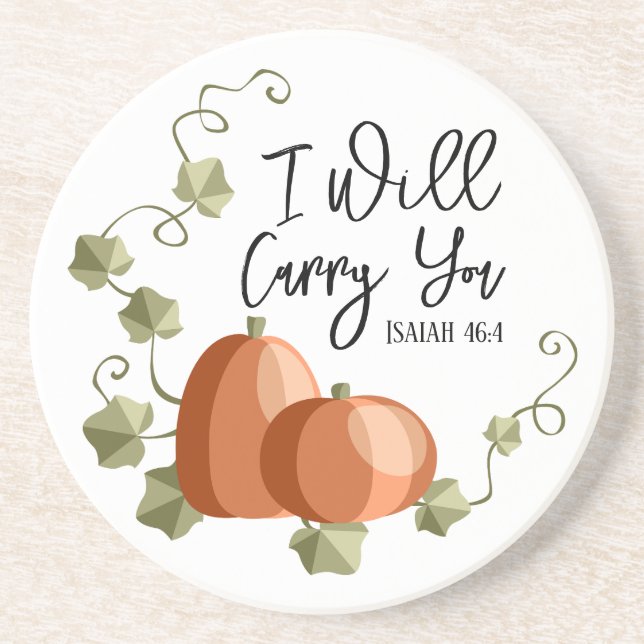 I Will Carry You  Coaster (Front)
