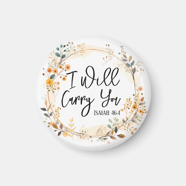 I Will Carry You  Magnet (Front)