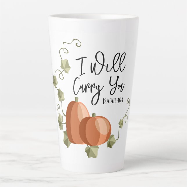 I Will Carry You Mug (Front)