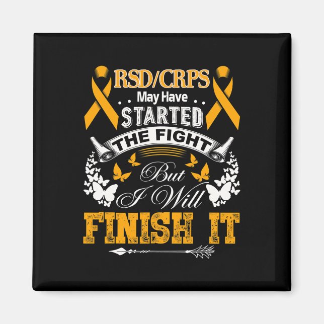 I Will Finish It Rsd Crps Awareness  Magnet (Front)