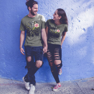 I Will Love You Forever Heart Rose Graphic T-Shirt