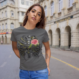 I Will Love You Forever Heart Rose Graphic T-Shirt