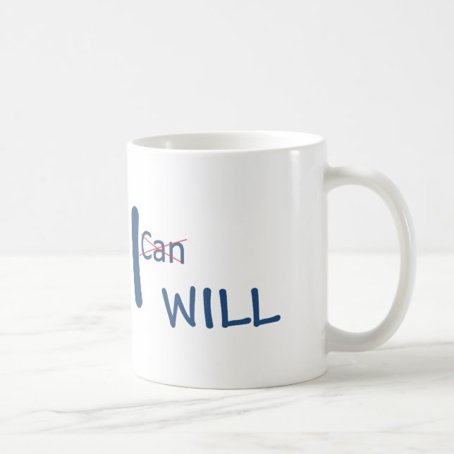 I will make a difference coffee mug (Right)
