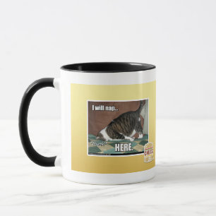 I will nap here mug