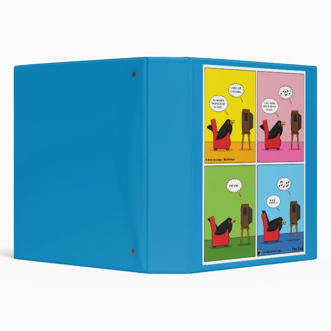 I Will Never Sleep Comic Binder (Background)