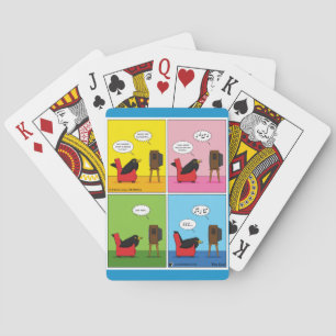 I Will Never Sleep Comic Playing Cards