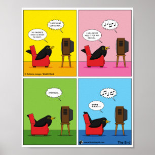 I Will Never Sleep Comic Poster