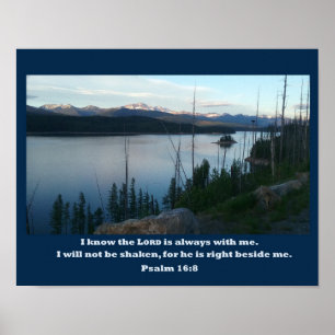 I Will Not Be Shaken Poster