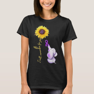 I Will Remember For You Alzheimer Awareness Elepha T-Shirt