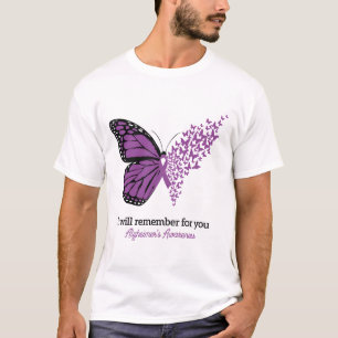 I Will Remember For You Alzheimer's Awareness T-Shirt