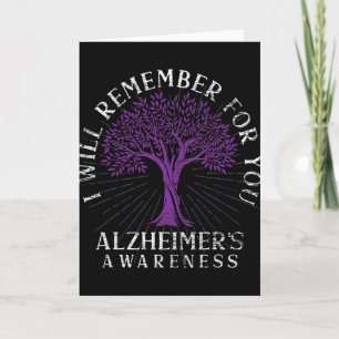 I Will Remember For You Dementia Heimerheimers Awa Card