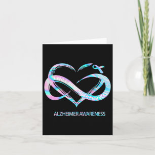I Will Remember For You Heimerheimer Awareness Cut Card