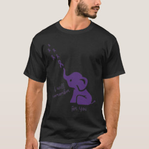 I Will Remember For You Heimerheimer Awareness Mon T-Shirt