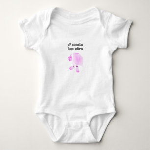 I wipe your father baby bodysuit
